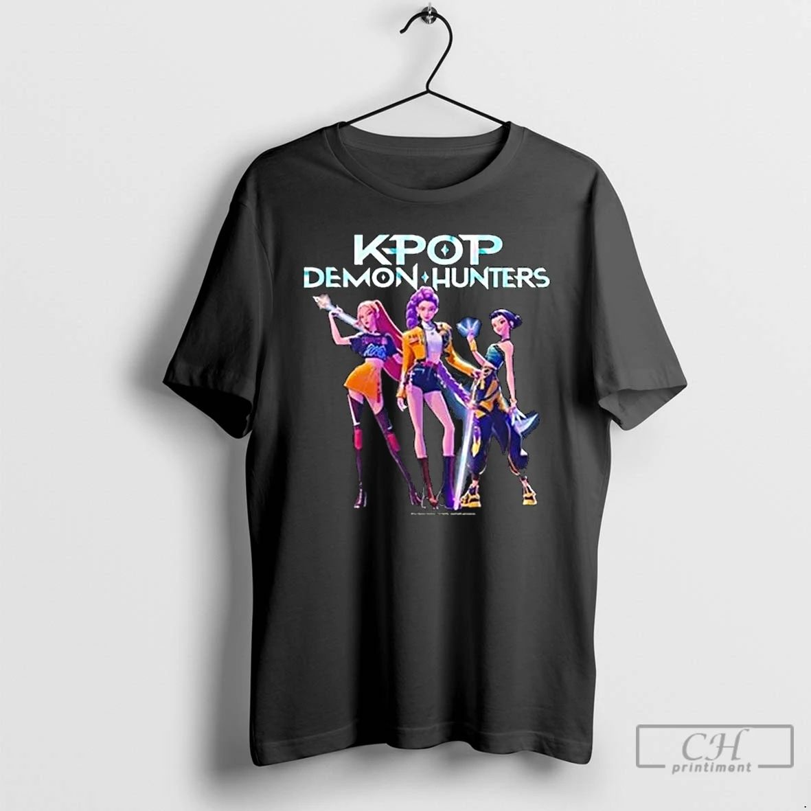 Classic Kpop Demon Hunters Juniors 2025 Long Sleve T Shirts