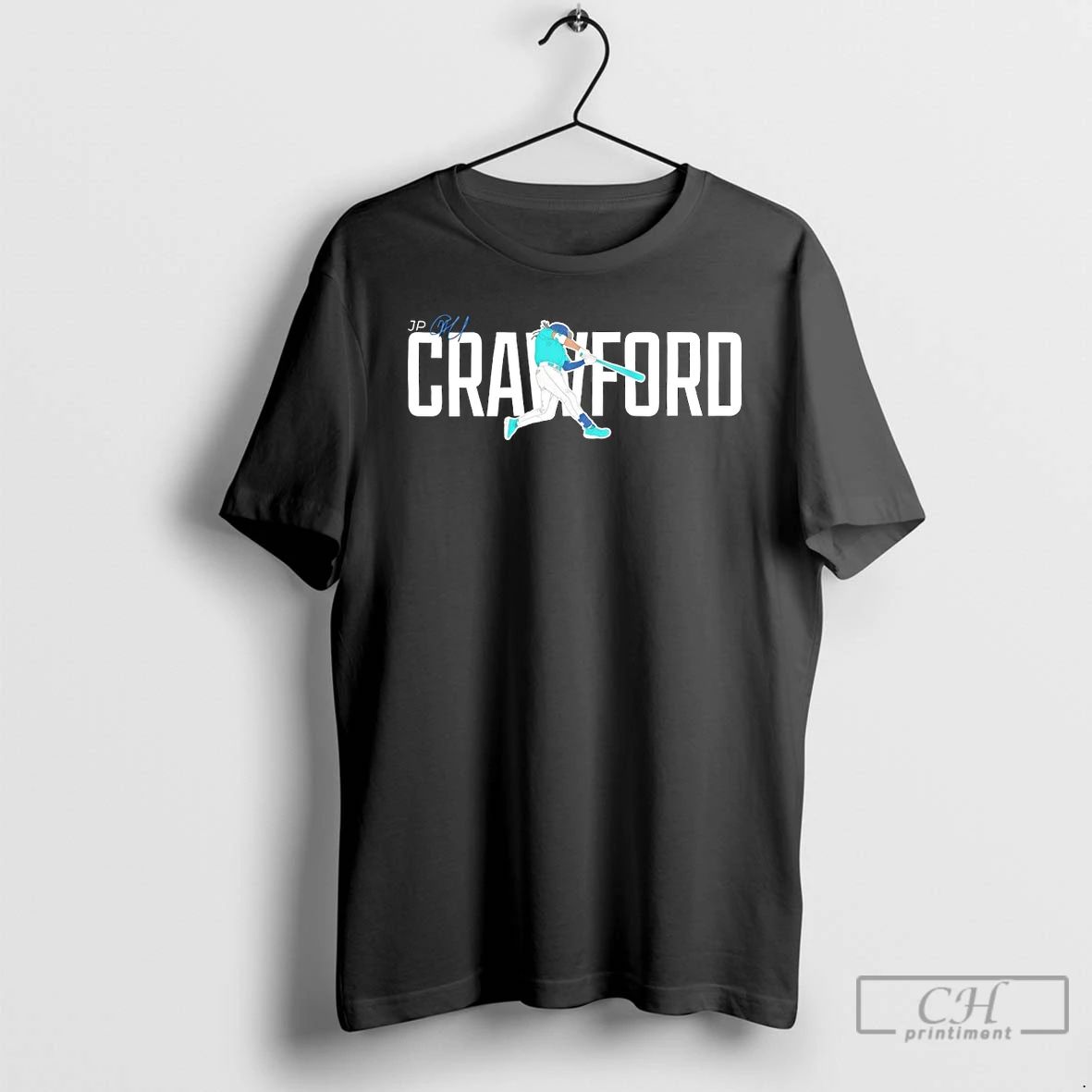 Classic Seattle Mariners Baseball Jp Crawford Signature T Shirts