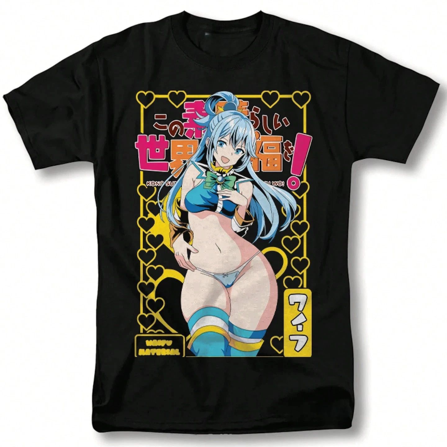 Anime Aqua Konosuba Waifu T Shirt Size S - 5XL Gift For Friends