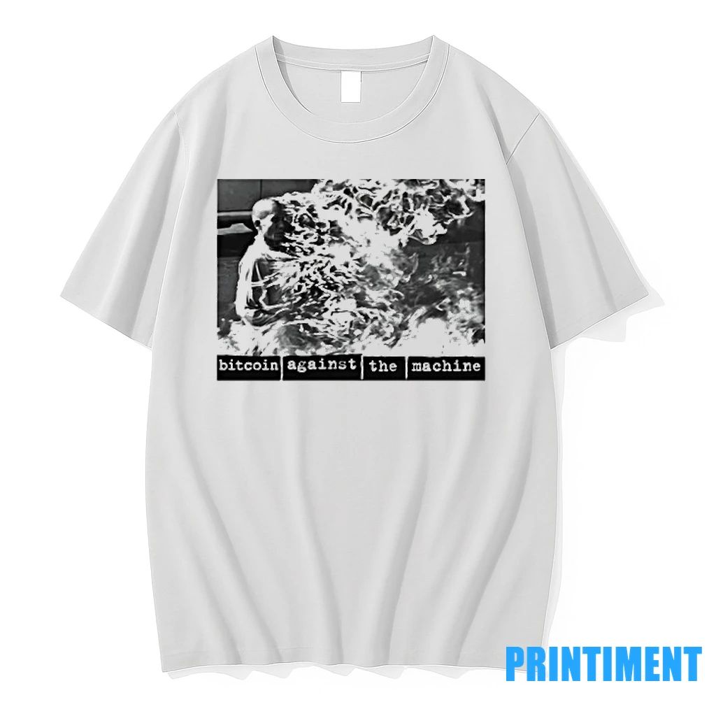 Bitcoin Against The Machine Tshirts Sweater