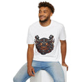 Demon Engine Skull Mechanic Monster Fantasy Metal Unisex Softstyle T-Shirt