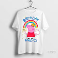 Officials Peppa Pig Girls Birthday Magic Cute T Shirts