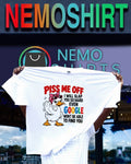 Angry Duck Piss Me Off I Will Slap You So Hard Even Google Won’t Be Able to Find You shirt