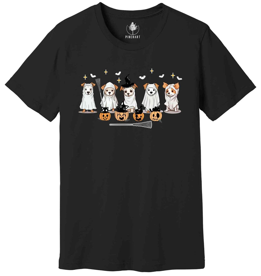 Cute Ghost Dog Shirt, Dog Lover Shirt, Spooky Dogs Shirt, Spooky Season Shirt