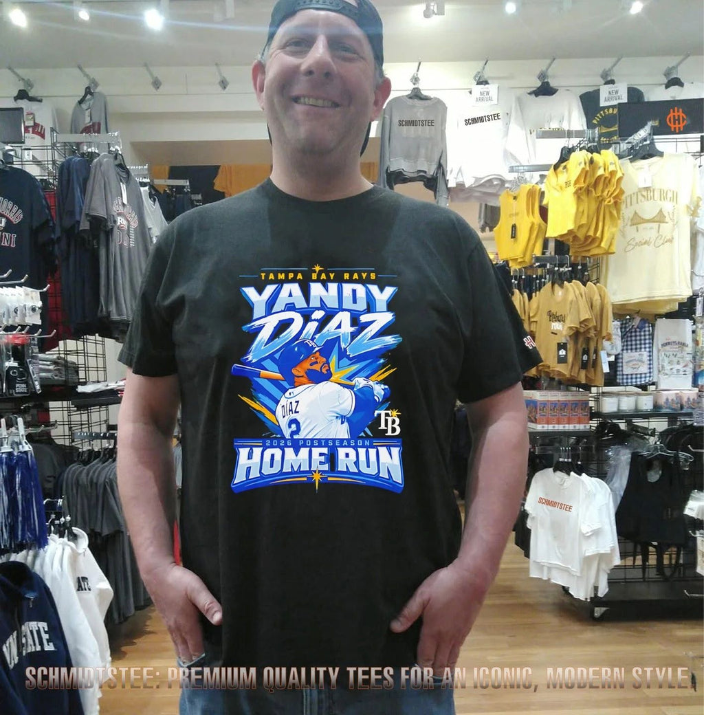 Yandy Diaz Tampa Bay Rays 2026 Postseason Home Run Batting Shirt