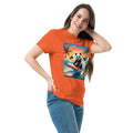 Panda surfing Unisex classic tee