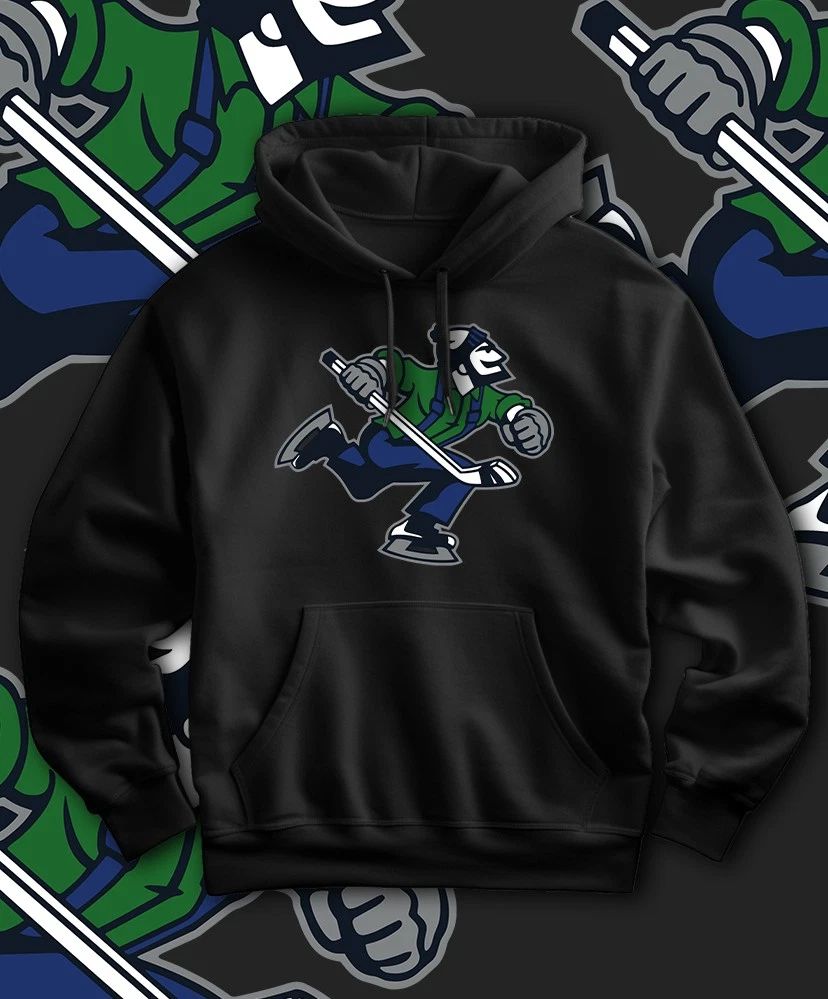 Abbotsford Canucks AHL  Adult Hoodie  Sizes S-3XL! Fast Ship!