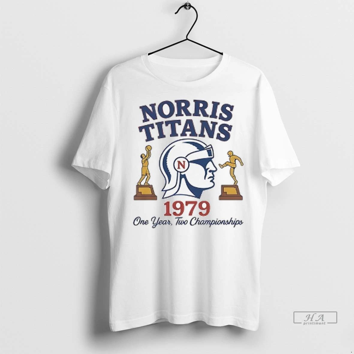 Officials Trendy Norris Titans 1979 One Year Two Championship Shirt Sweater