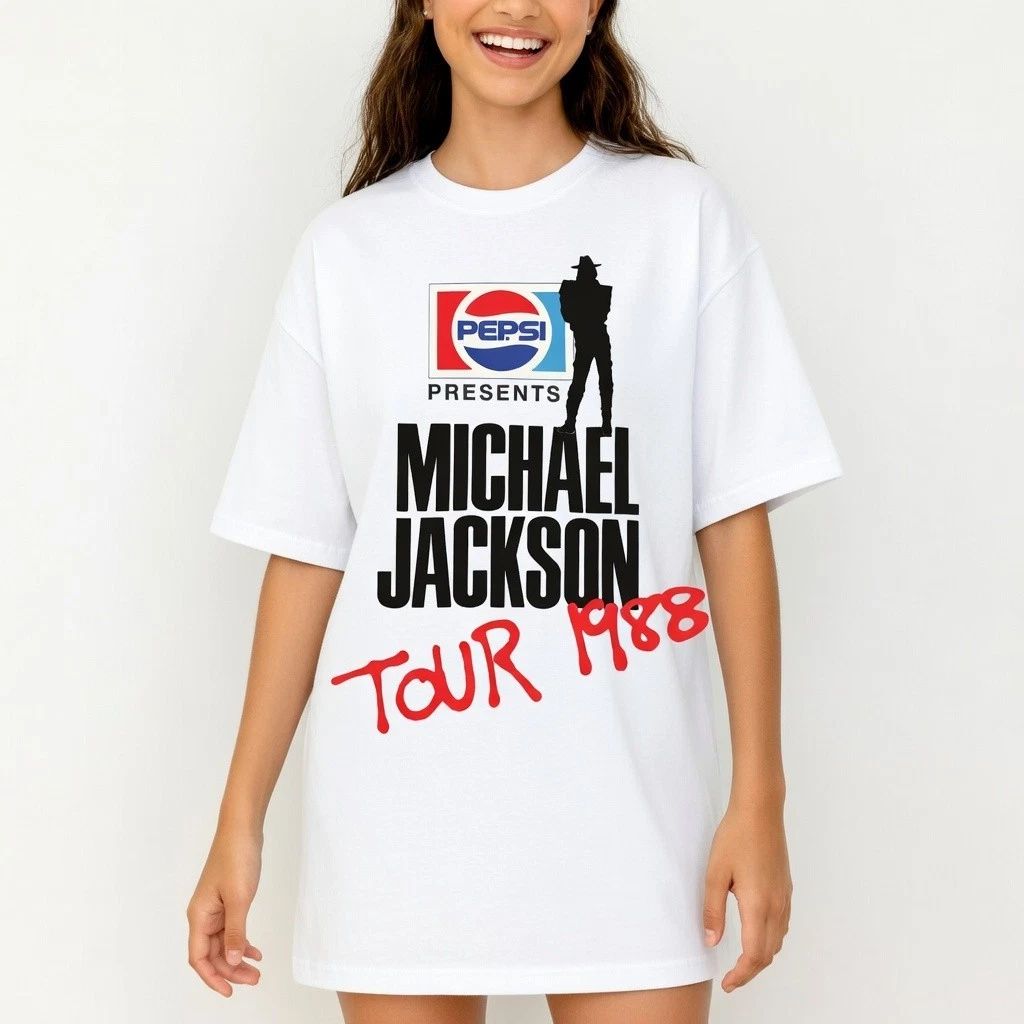 80s Pop Legend Tour Style T Shirt Vintage Music Concert Fan Tee