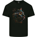 A Fantasy Cat With Cool Colours 2 Mens Light Cotton T-Shirt