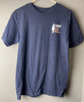Vans Off The Wall X Ron Jon Surf Shop Adult T-Shirt Medium Blue Flamingo