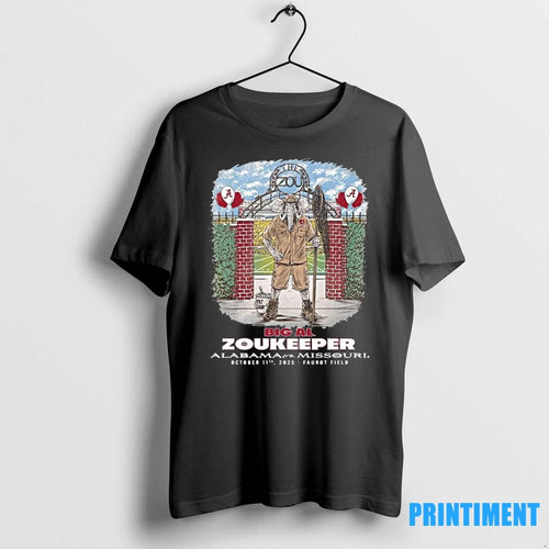 Alabama Vs Missouri 2025 Big Al Zoukeeper Tshirts Sweater
