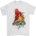 A Chicken Watercolour Mens T-Shirt 100% Cotton