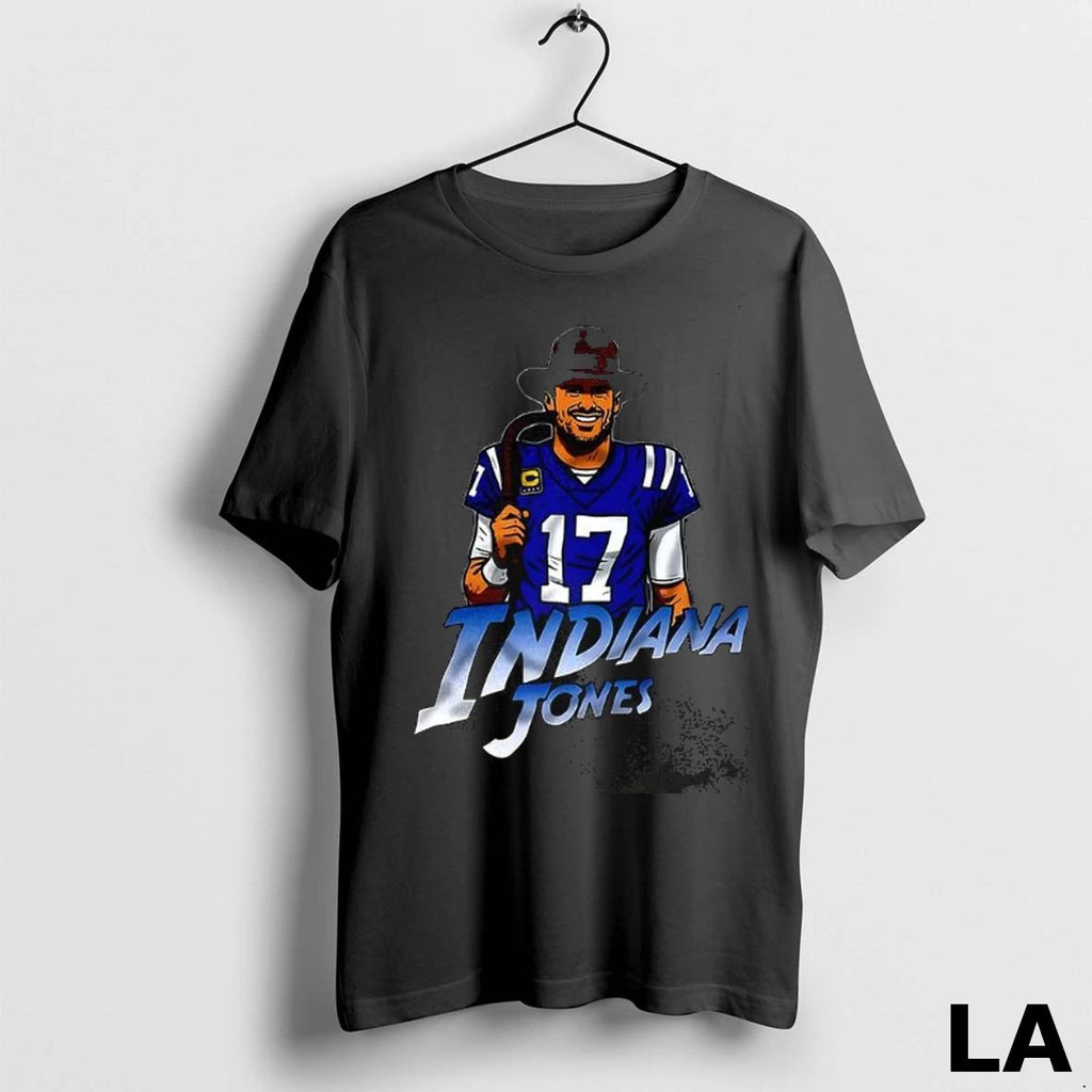 Original Indiana Jones X Indianapolis Colts Football Number 17