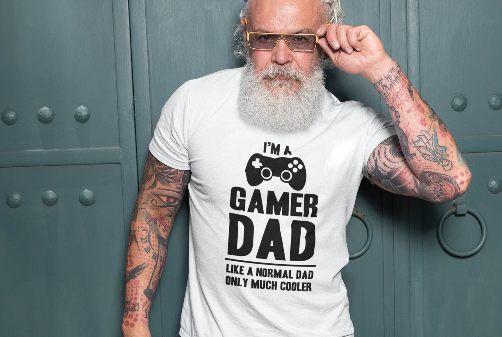 Cool Men T shirt GAMER Dad Soon Brother Super Cool Modern Style Birthday Gift
