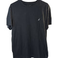 Nautica Mens Gray Heathered Short Sleeve T-Shirt Casual Minimalist Everyday