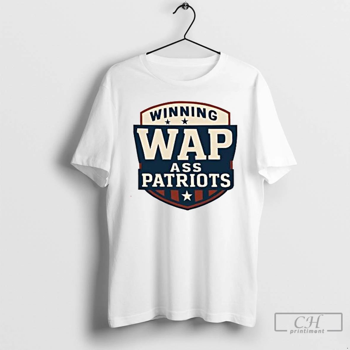 Premium Winning Wap Ass Patriots Logo T Shirts