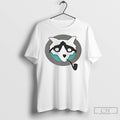 Classic Raccoon With Pipe T Shirts