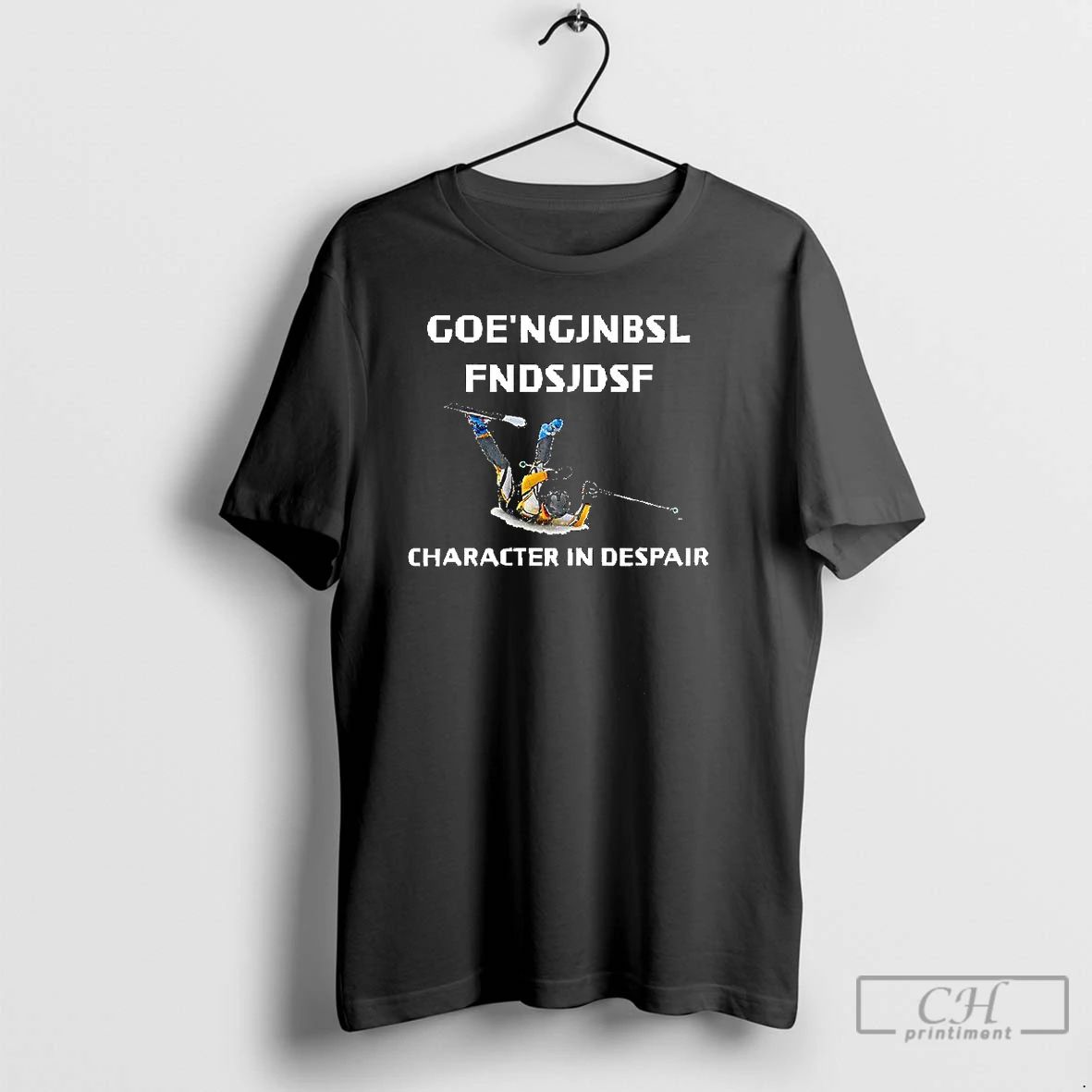 Premium Goengjnbsl Fndsjdsf Character In Despair T Shirts