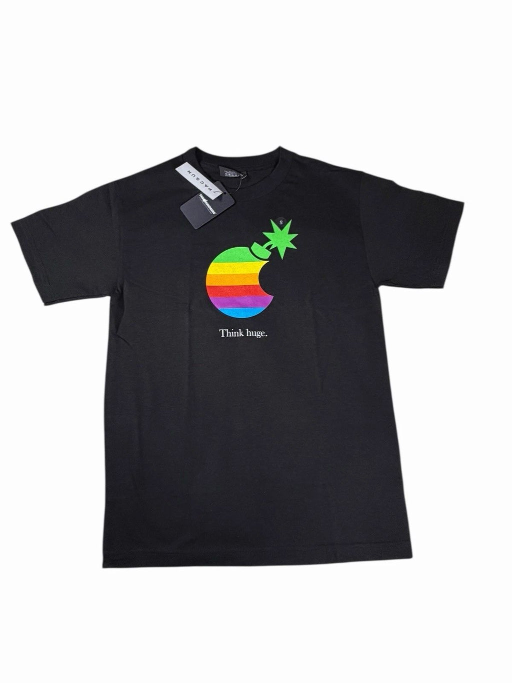 The Hundreds Bomb Tee Shirt Small Black Graphic Logo NWT Streetwear