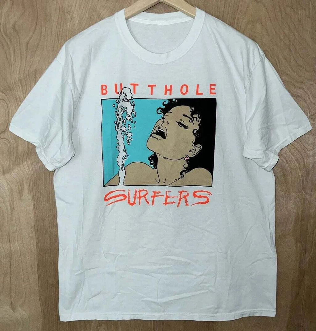 Vtg Butthole Surfers Band For Fans Cotton White Full Size Men Women Shirt
