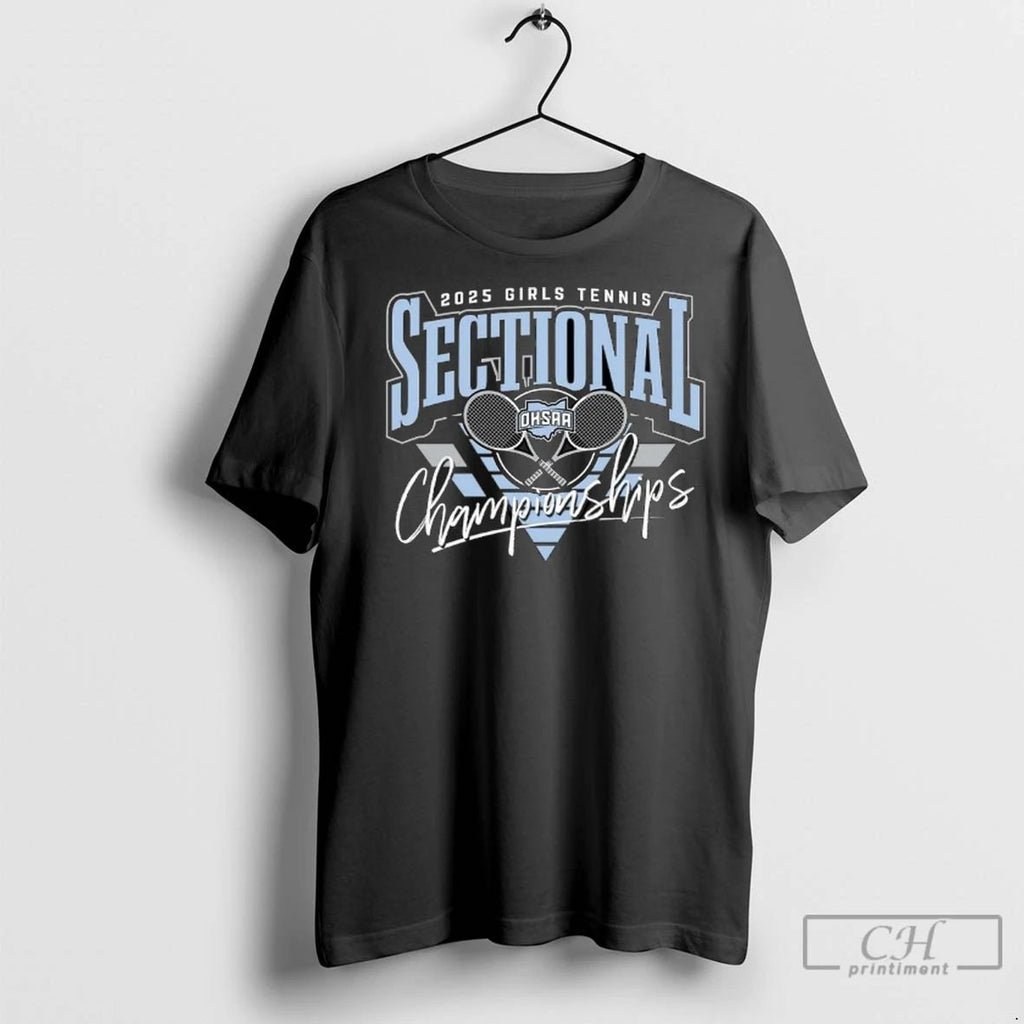 Premium 2025 Ohsaa Girls Tennis Sectionals Logo