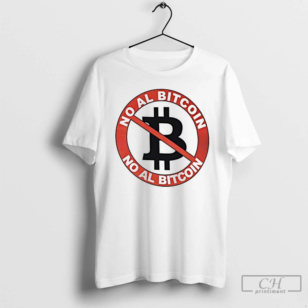 Classic No Al Bitcoin Logo T Shirts