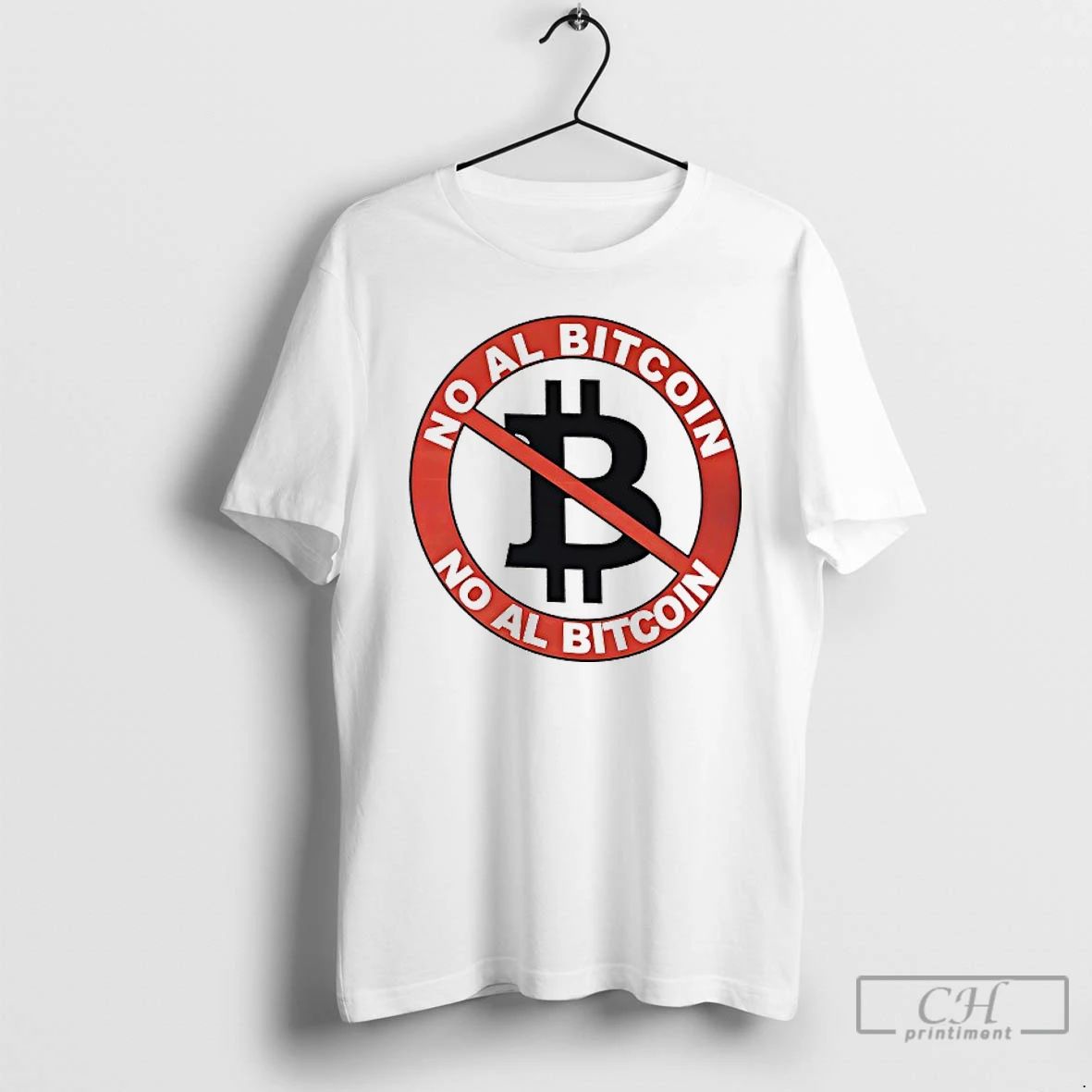 Classic No Al Bitcoin Logo T Shirts