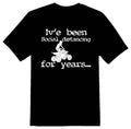 Ive been social distancing for years atv black or white tee shirt