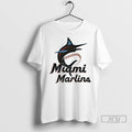 Officials Miami Marlins Baseball Stickman 2 Sided 1 T Shirts
