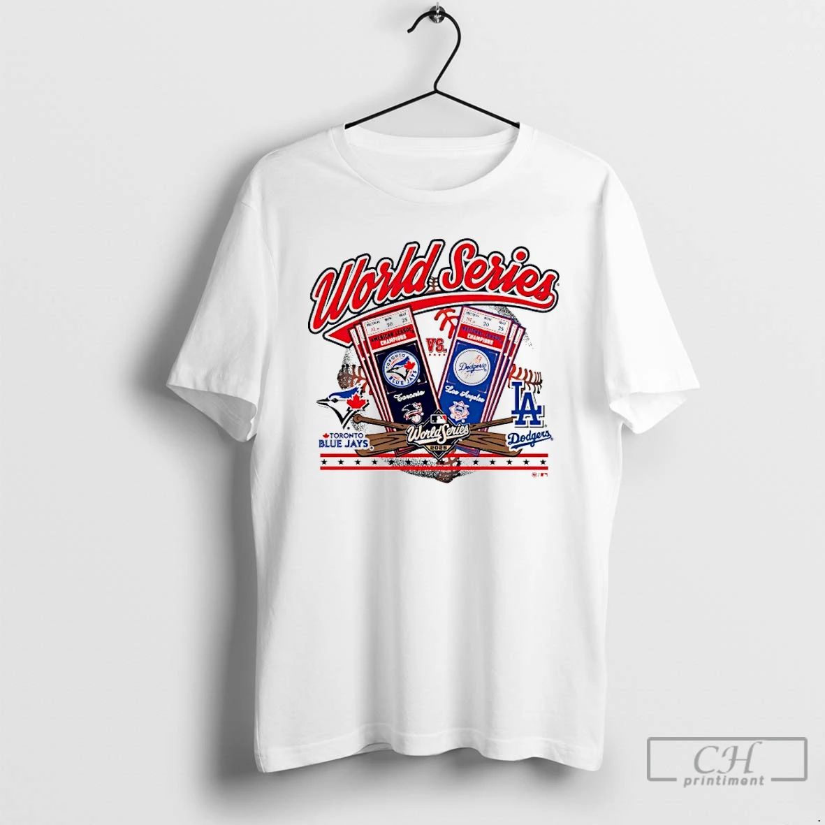 Classic 2025 World Series Toronto Blue Jays Vs La Dodgers T Shirts