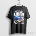 Premium Kyle Larson Two Time Nascar Cup Series Champion Trophy T Shirts