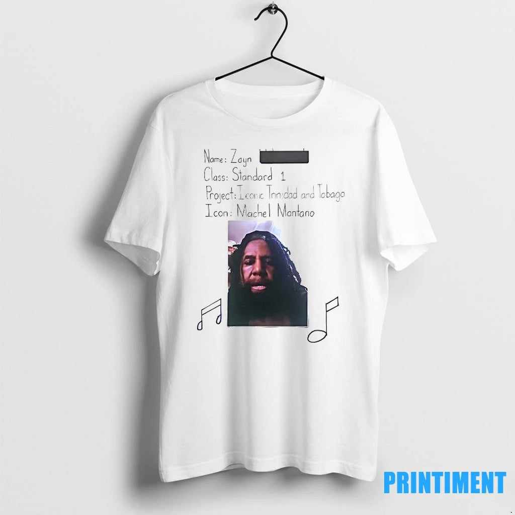 Name Zayn Class Standard 1 Project Iconic Trinidad And Tobago Icon Machel Montano Tshirts Sweater