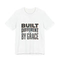 Built Different By Grace Tee | faith streetwear, bold type