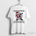 Classic Santa Claus Im An Electrician If I Dance Without Music Shut The Main Breaker