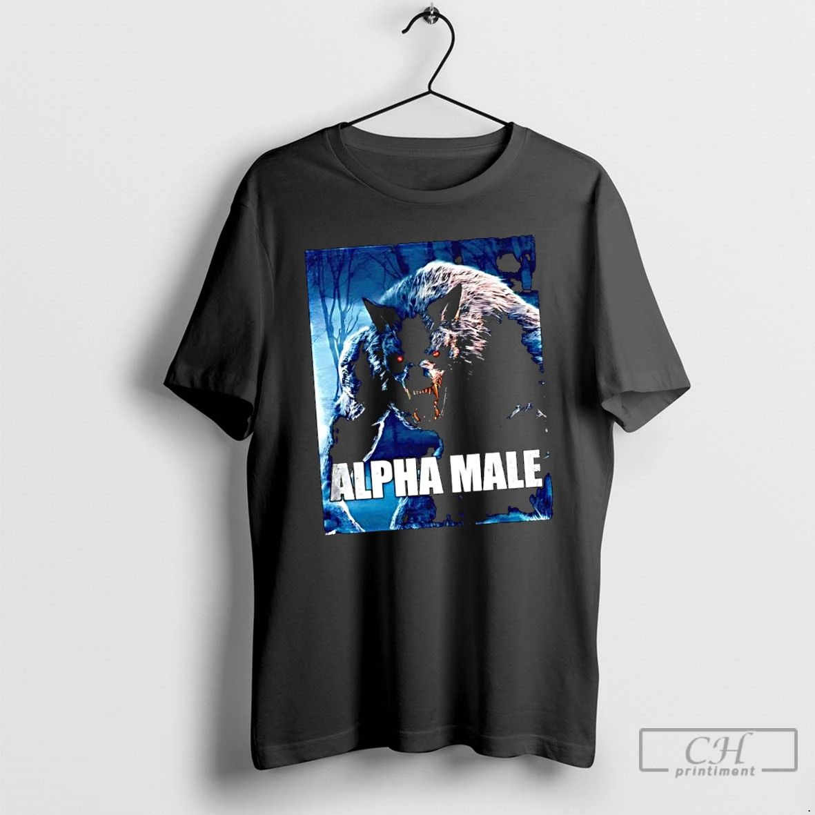 Classic Alpha Wolf T Shirts