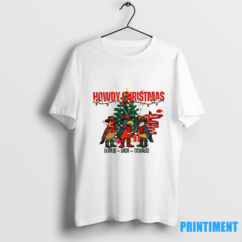 Christmas Fdt Bird Anti Trump Holiday Season Flicker Dodo Titmouse Tshirts Sweater