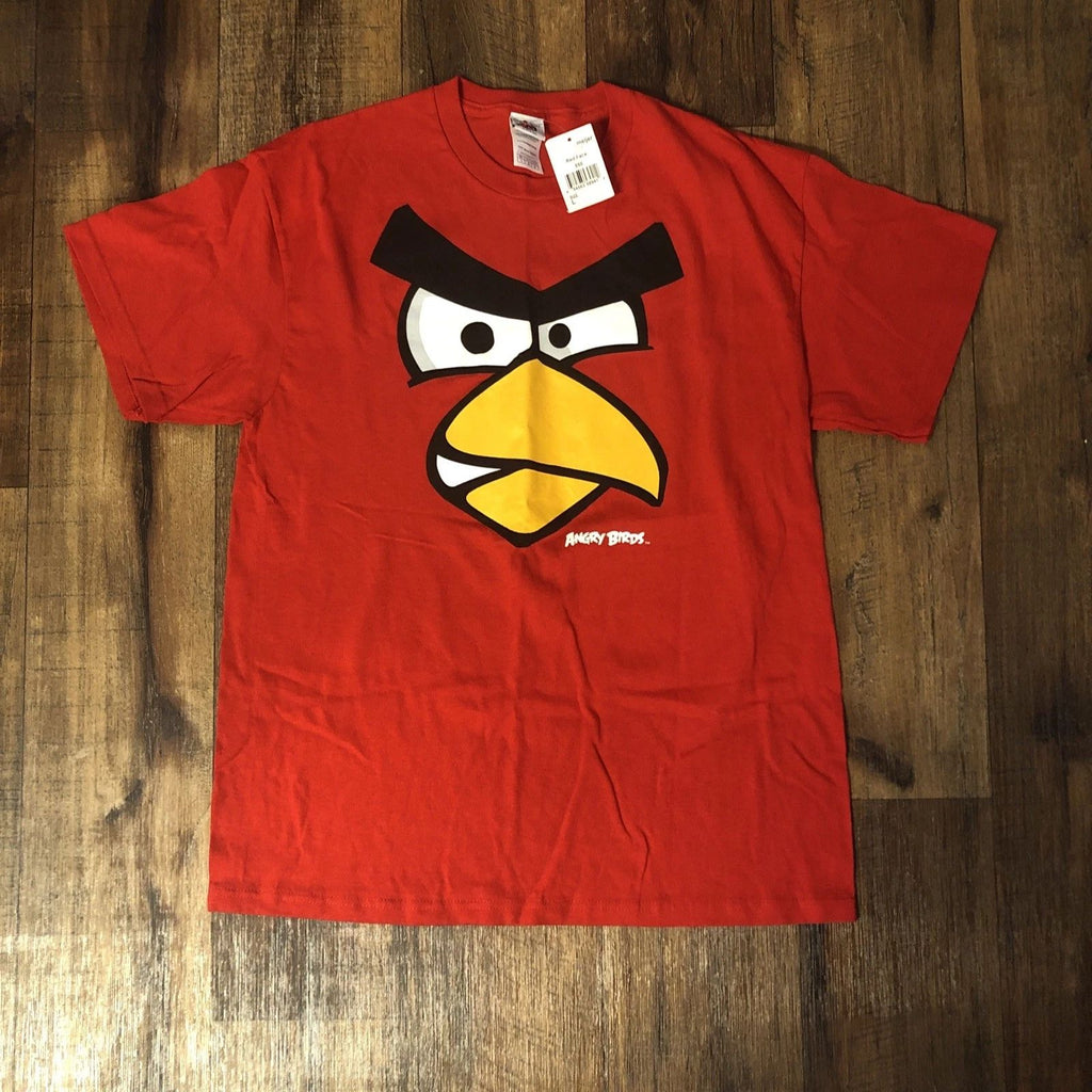 Angry Birds T Shirt Large Cartoon Game Tee Shirt Fifth Sun New With Tags