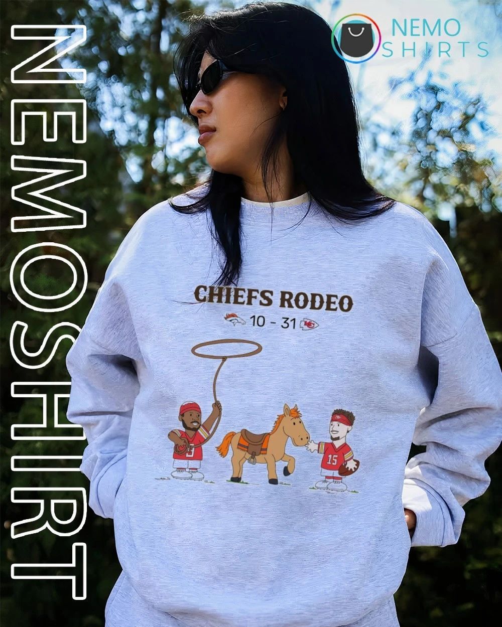 Chiefs Rodeo Patrick Mahomes 15 and L’Jarius Sneed 9 shirt