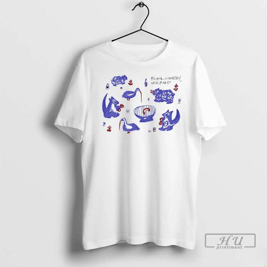 Officials Black Country New Road Animal T Shirts