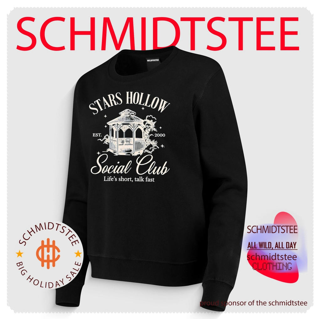 Gilmore Girls Stars Hollow Social Club Est 2000 Life’s Short Talk Fast shirt