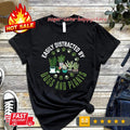 Plants and Dogs Shirt Funny Plant Lover Dog Lover Plant T-Shirt S-3XL