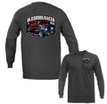 Old Skool Racer Hot Rod Garage Classic Vintage Car Vehicle Long Sleeve T-Shirt