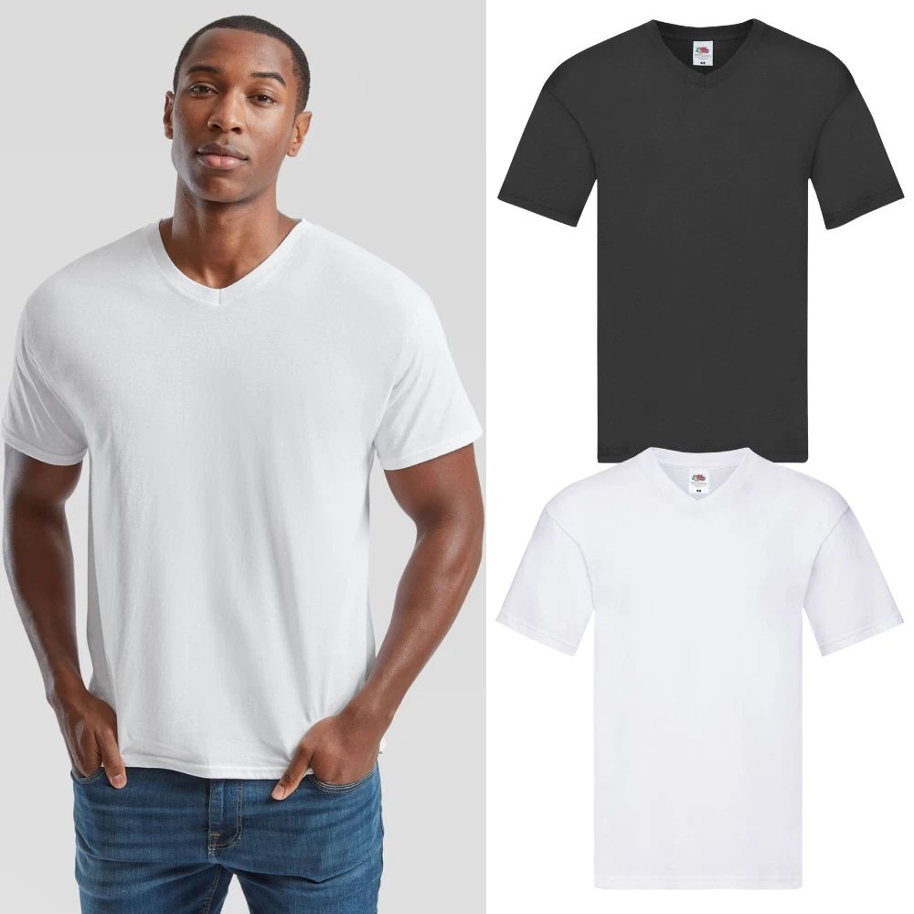 61426 FOTL Mens Original V Neck T