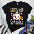 Cute Kitty Lover White Cat T-Shirt
