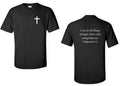 Philippians 4:13 T-Shirt Bible Verse God Jesus Christian Conservative New Shirt