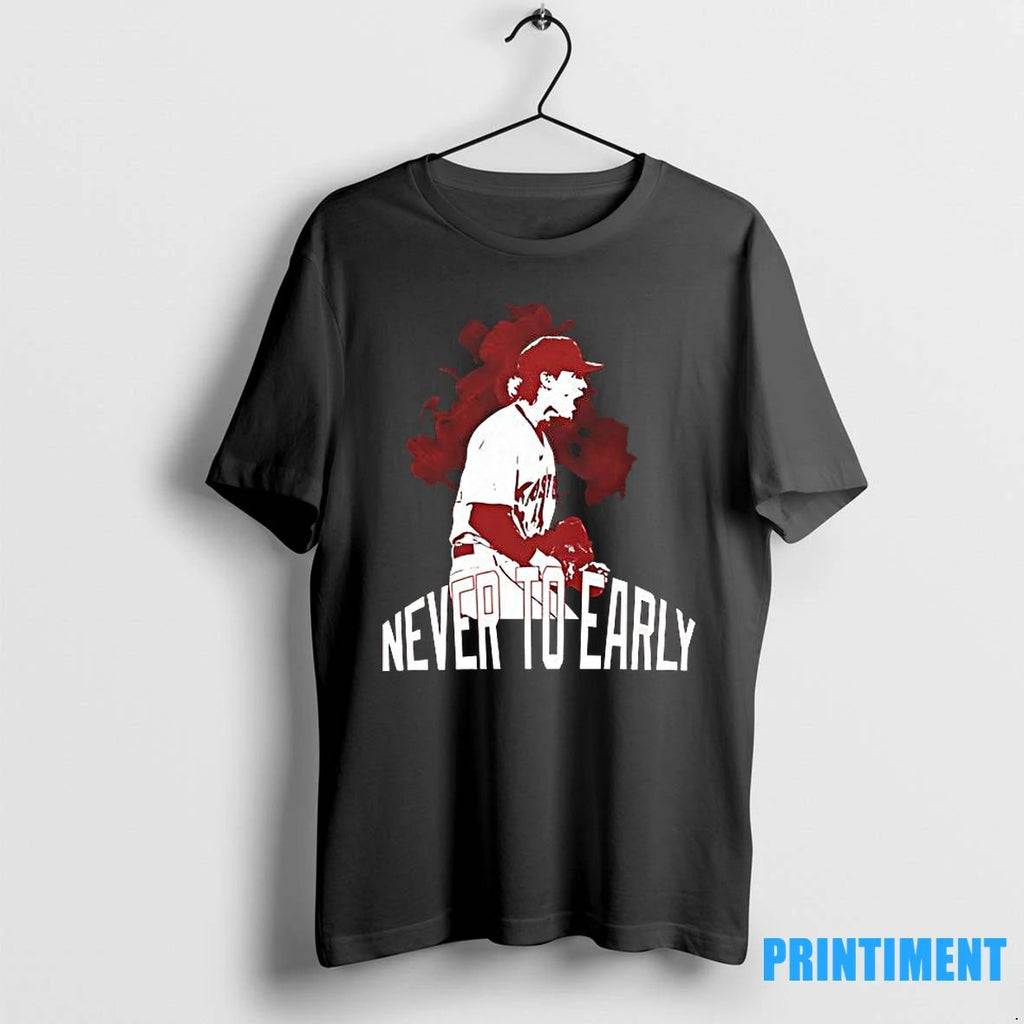Never Too Early Baseball Tshirts Sweater