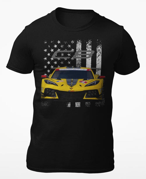 2022 vette C8 Race Car IMSA GTD GT Daytona Pro Short-Sleeve Unisex T-Shirt