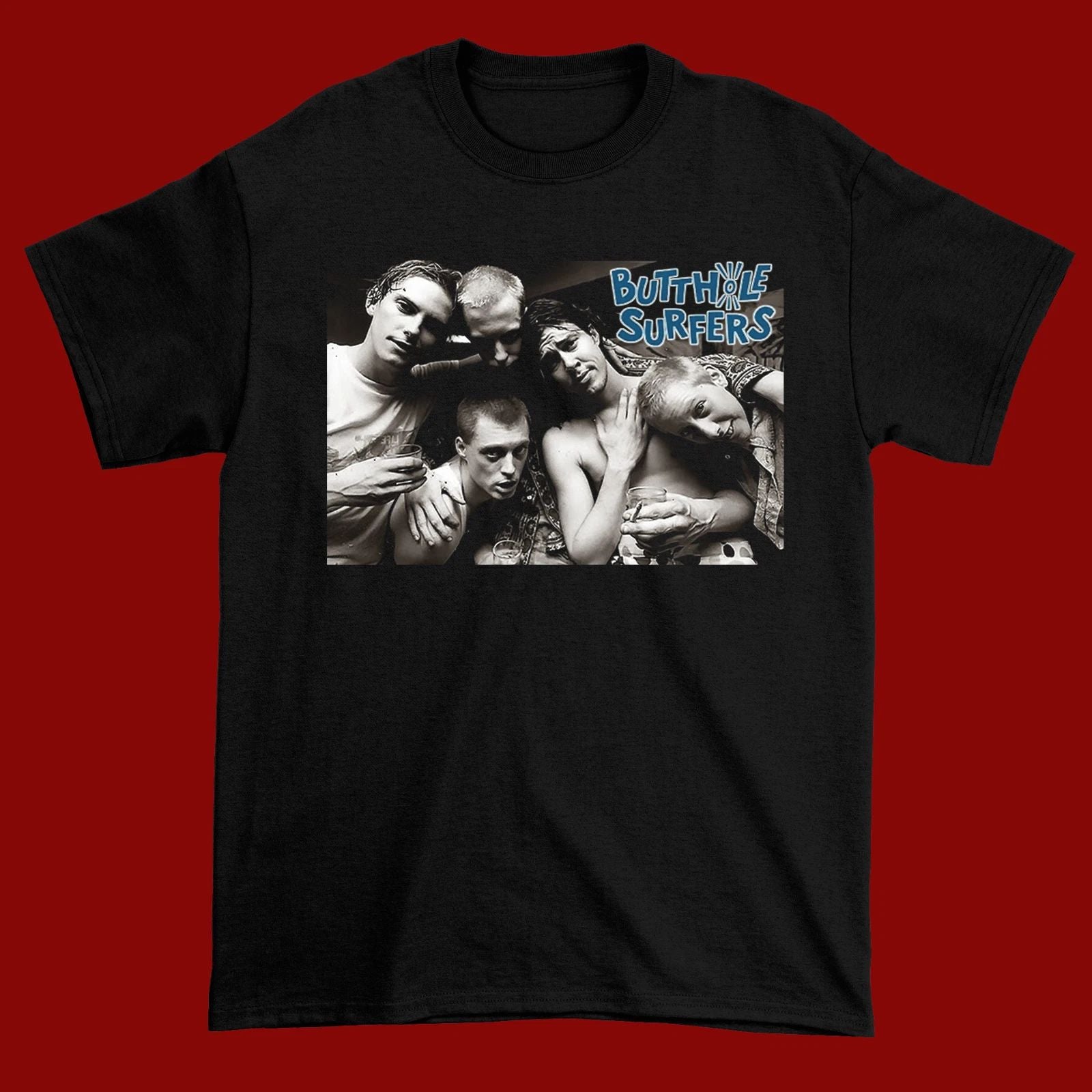 Rare The Butthole Surfers Shirt Black All size Unisex Shirt NG2418