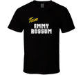 Team Emmy Rossum Action Movie Star Actor Fan T Shirt